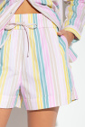 Ganni Striped shorts