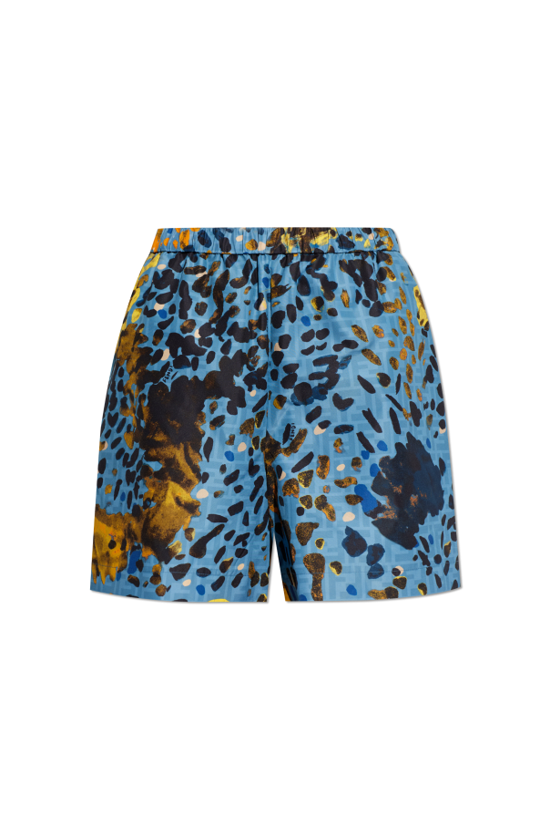 Fendi Shorts mit Print