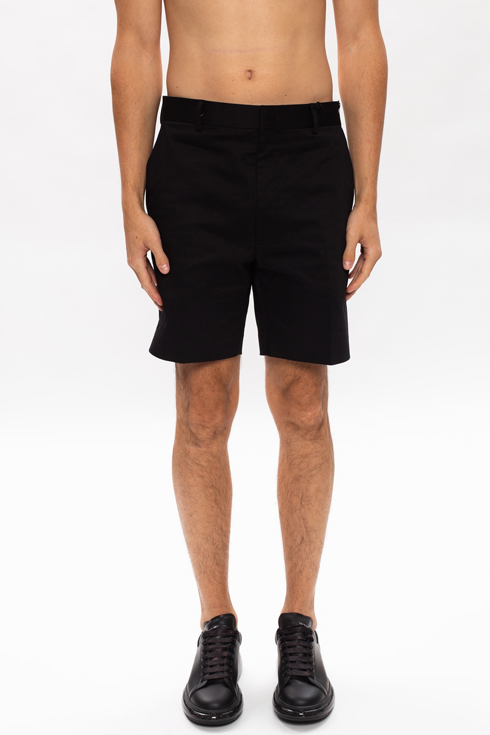 fendi biker Cotton shorts