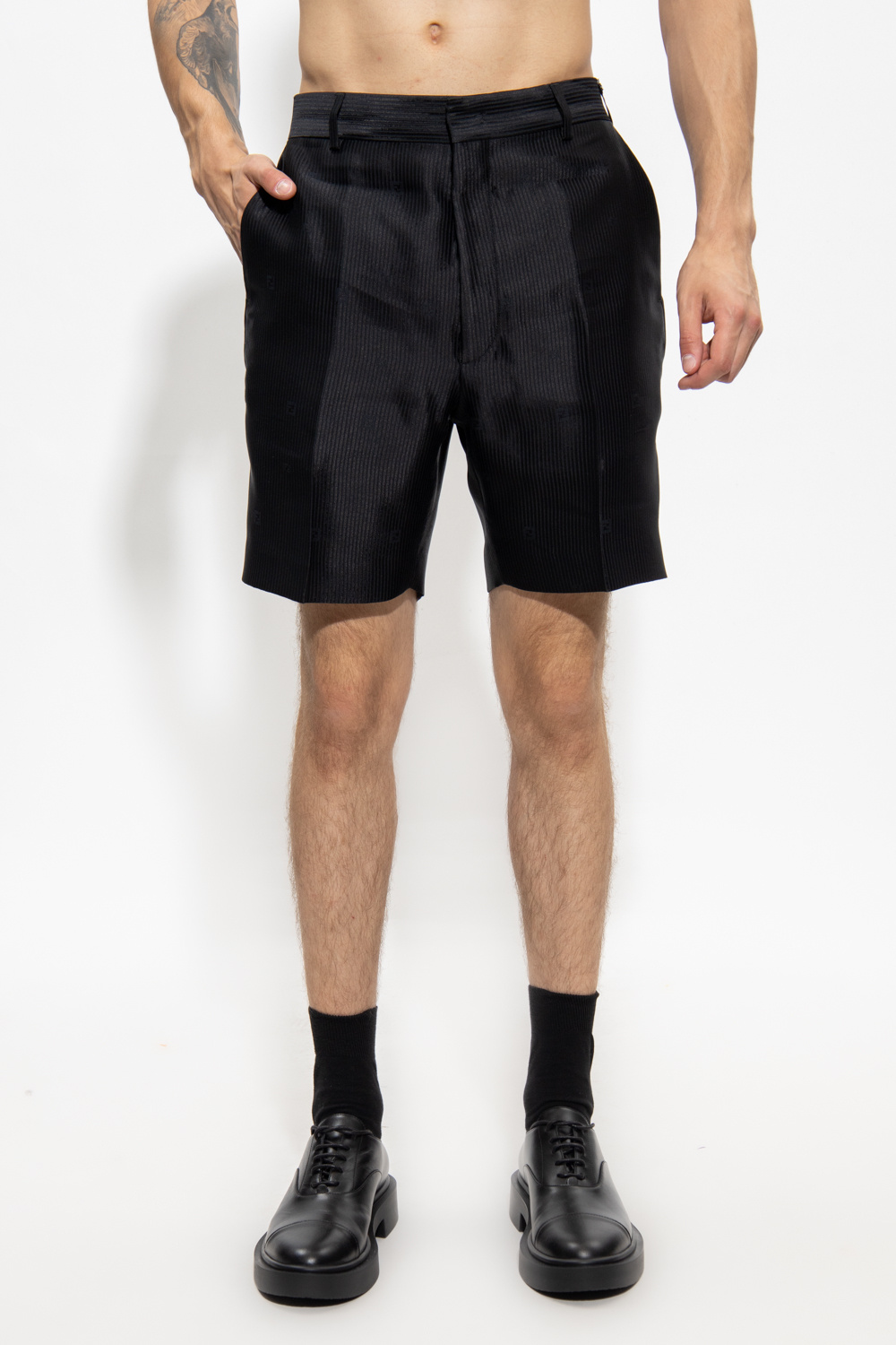 Fendi Ribbed shorts
