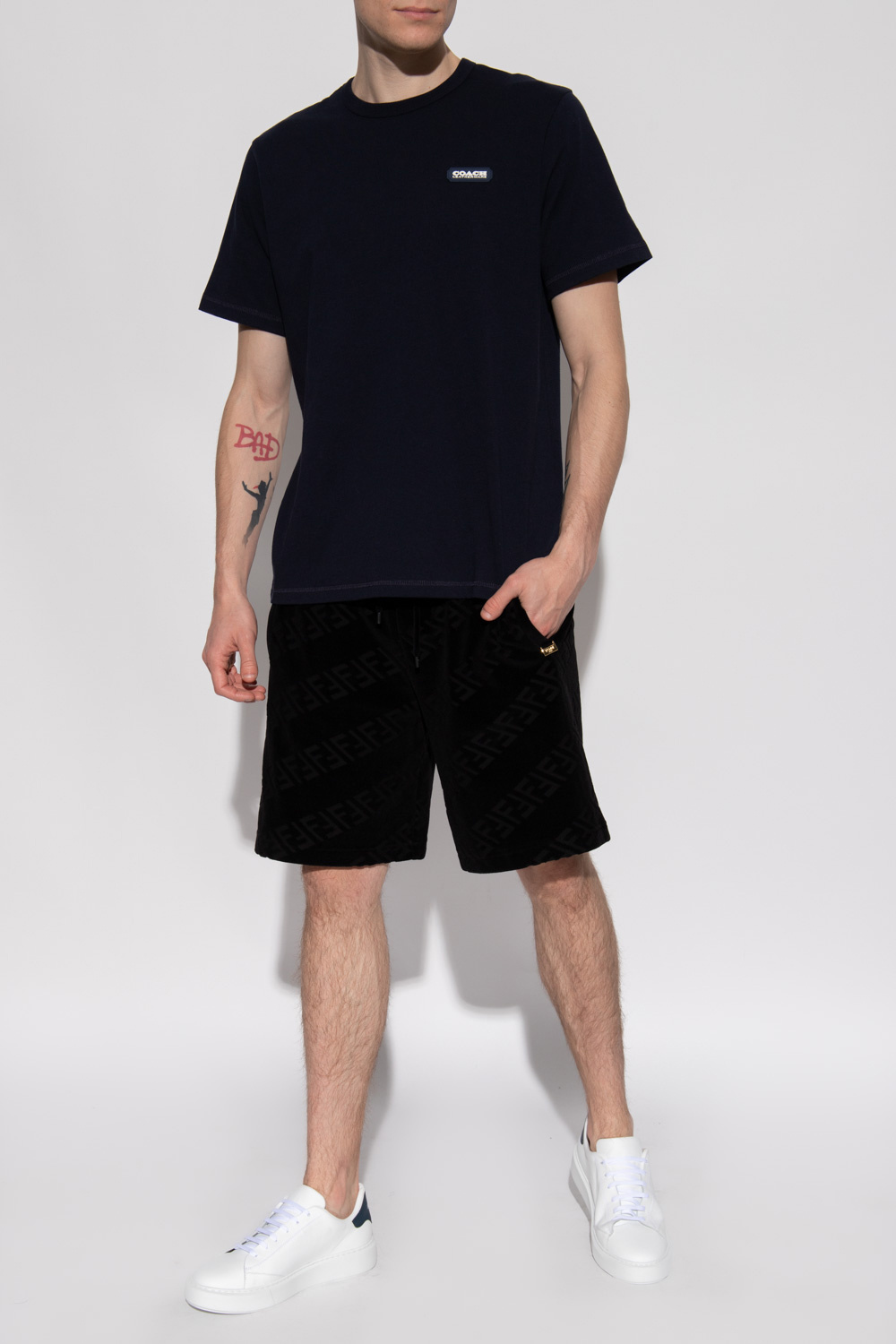 Fendi Velvet shorts
