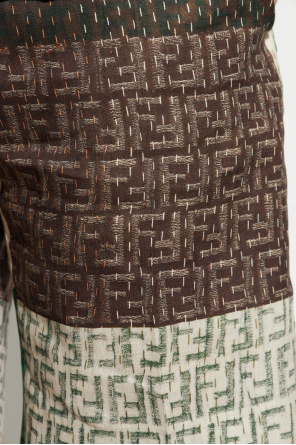 Fendi Patterned shorts