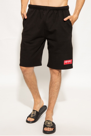 Kenzo Badge shorts with logo