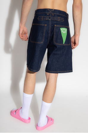 Kenzo Denim NAME shorts