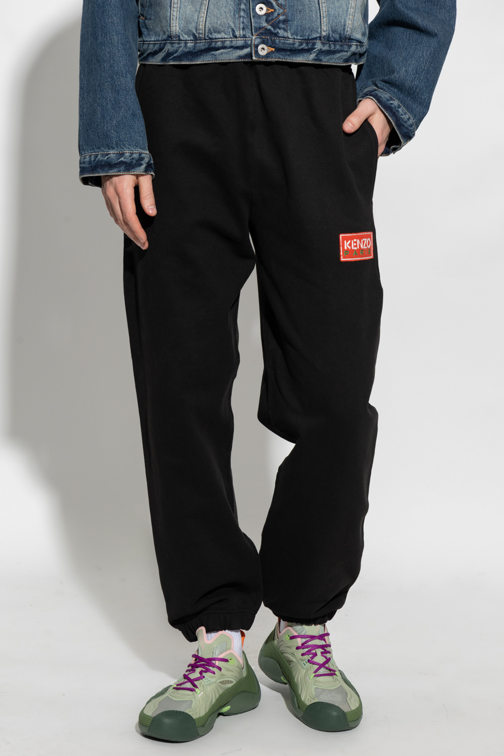 Kenzo Sweatpants with logo patch