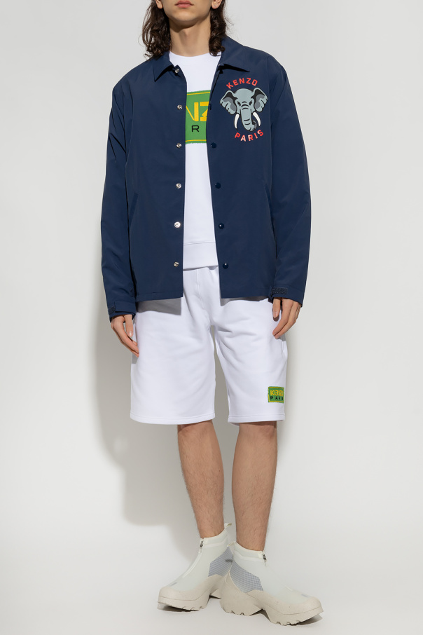 Kenzo Sweat Capsule shorts with patch