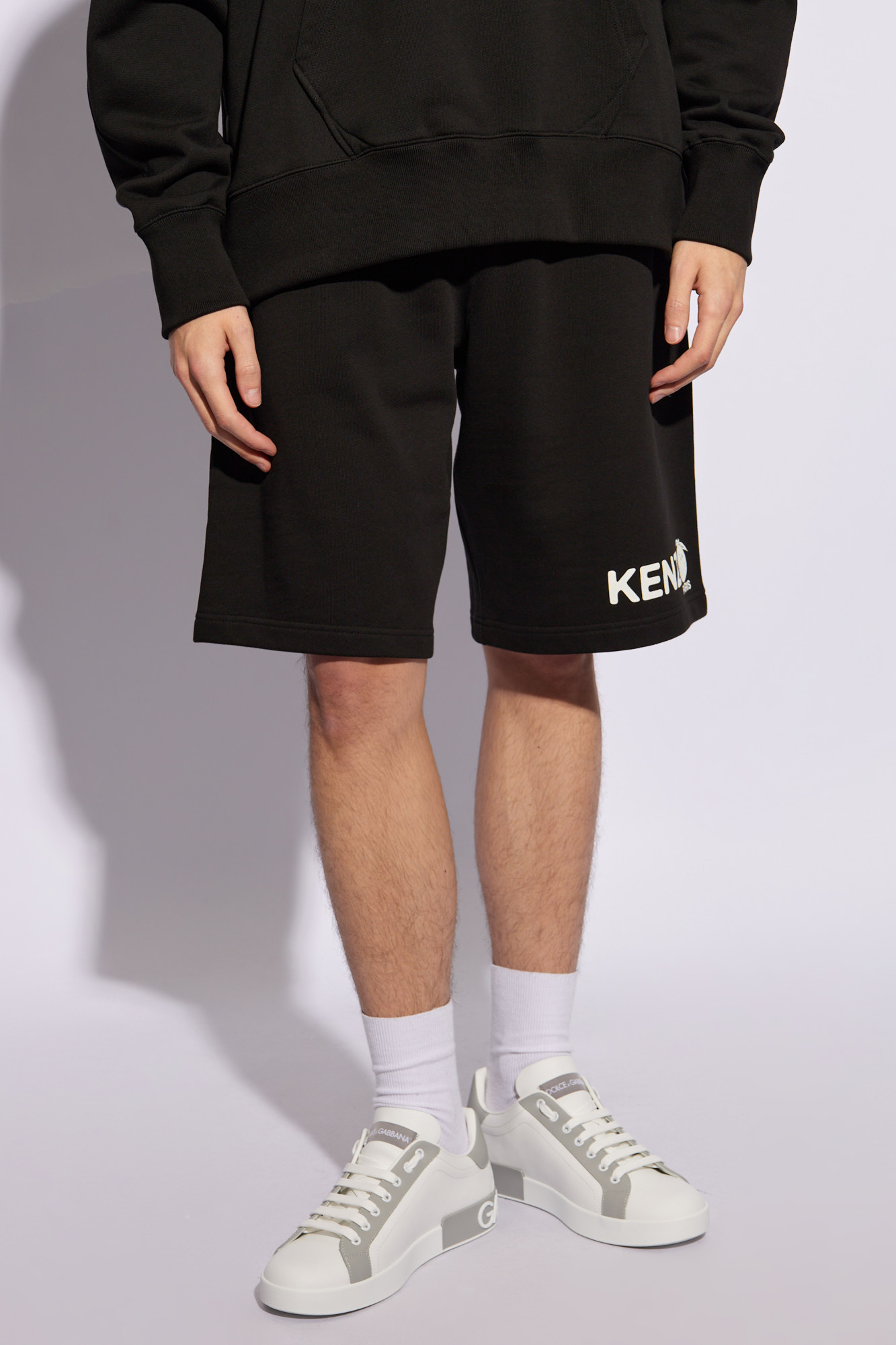 Kenzo Cotton shorts with logo