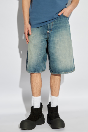 Kenzo Jeansshorts mit vintage Effekt