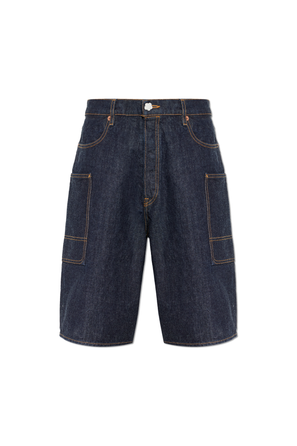 Kenzo ‘Cargo’-style denim shorts