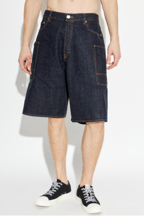 Kenzo ‘Cargo’-style denim shorts