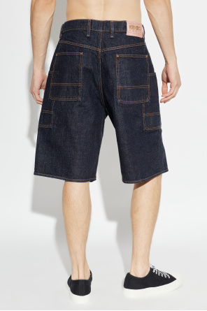 Kenzo ‘Cargo’-style denim shorts