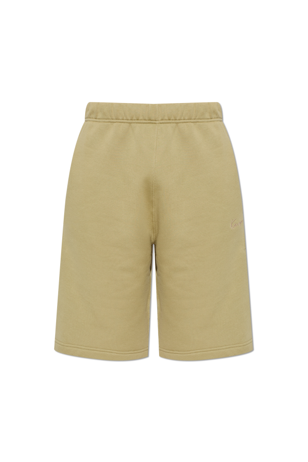 Cotton shorts with embroidered logo od Kenzo