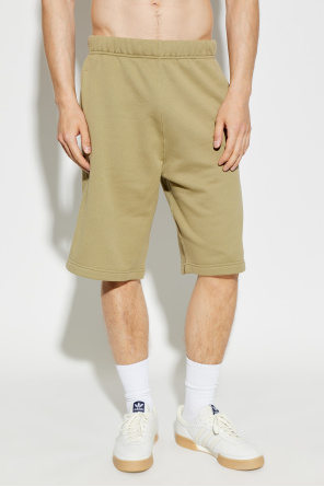Kenzo Pantalones cortos de algodón con logo bordado