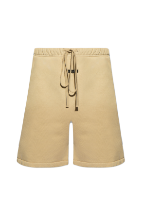 Cotton shorts od Livido single breast leather blazer jacket with padded shoulders
