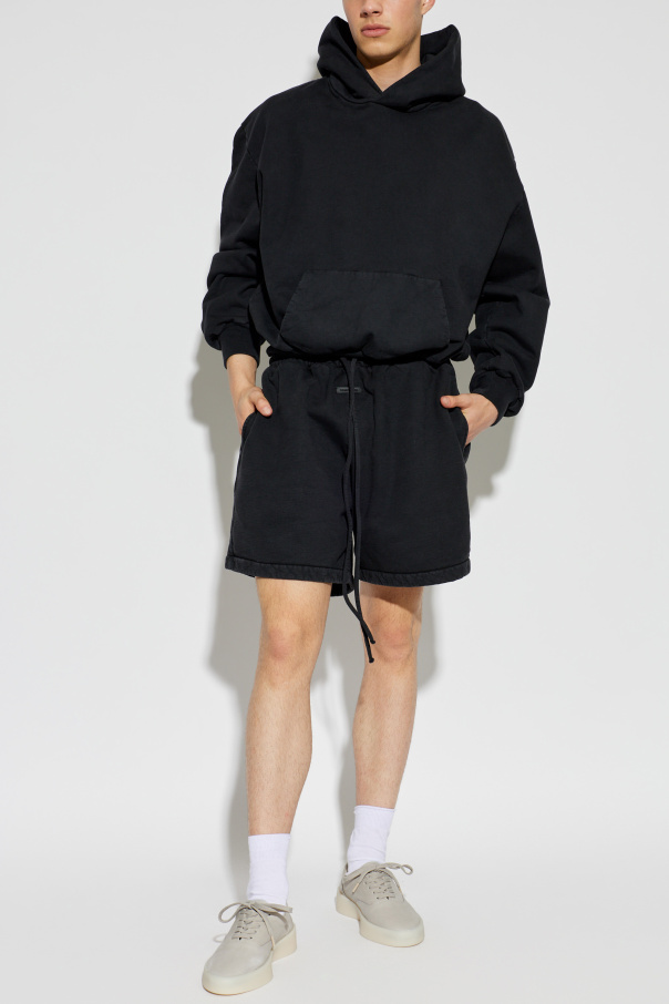 Fear Of God Cotton shorts with logo patch