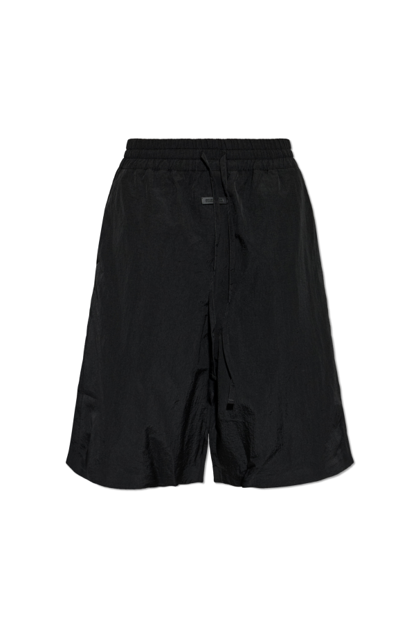 Shorts with a logo patch od Fear Of God