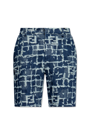Monogrammed shorts od Fendi
