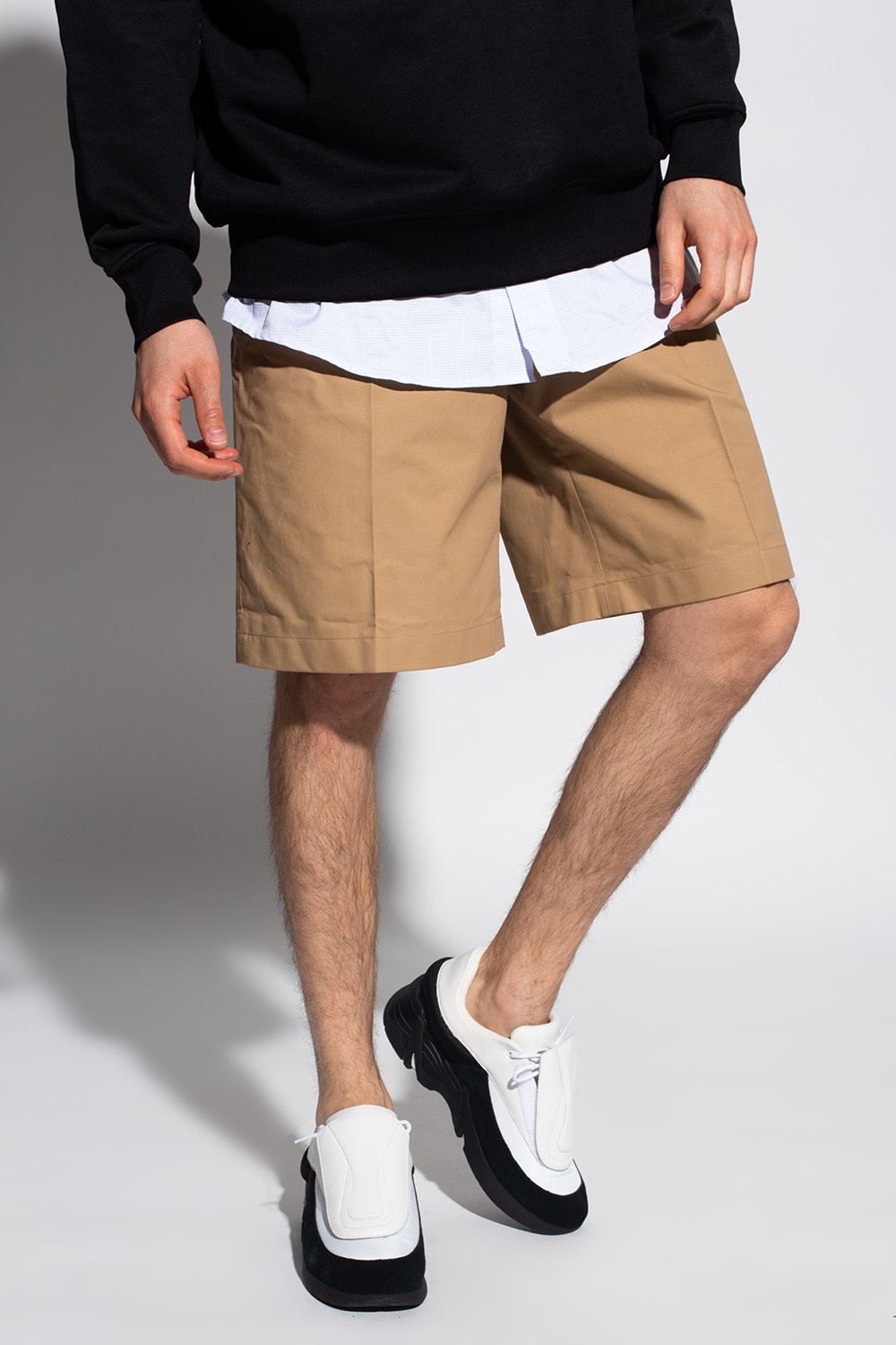 kage Bedstefar punktum Acne Studios Pleat-front shorts | Men's Clothing | Vitkac