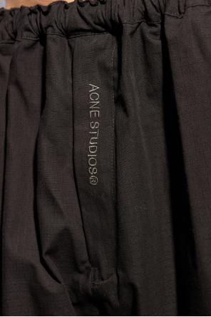 Acne Studios Shorts with logo