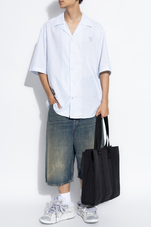 Acne Studios Bermudy jeansowe