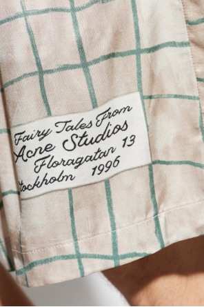 Acne Studios Logo shorts