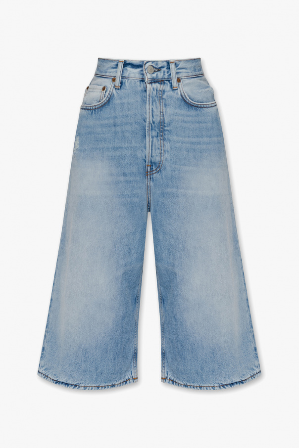 Acne Studios skinny-jeans med brodyr