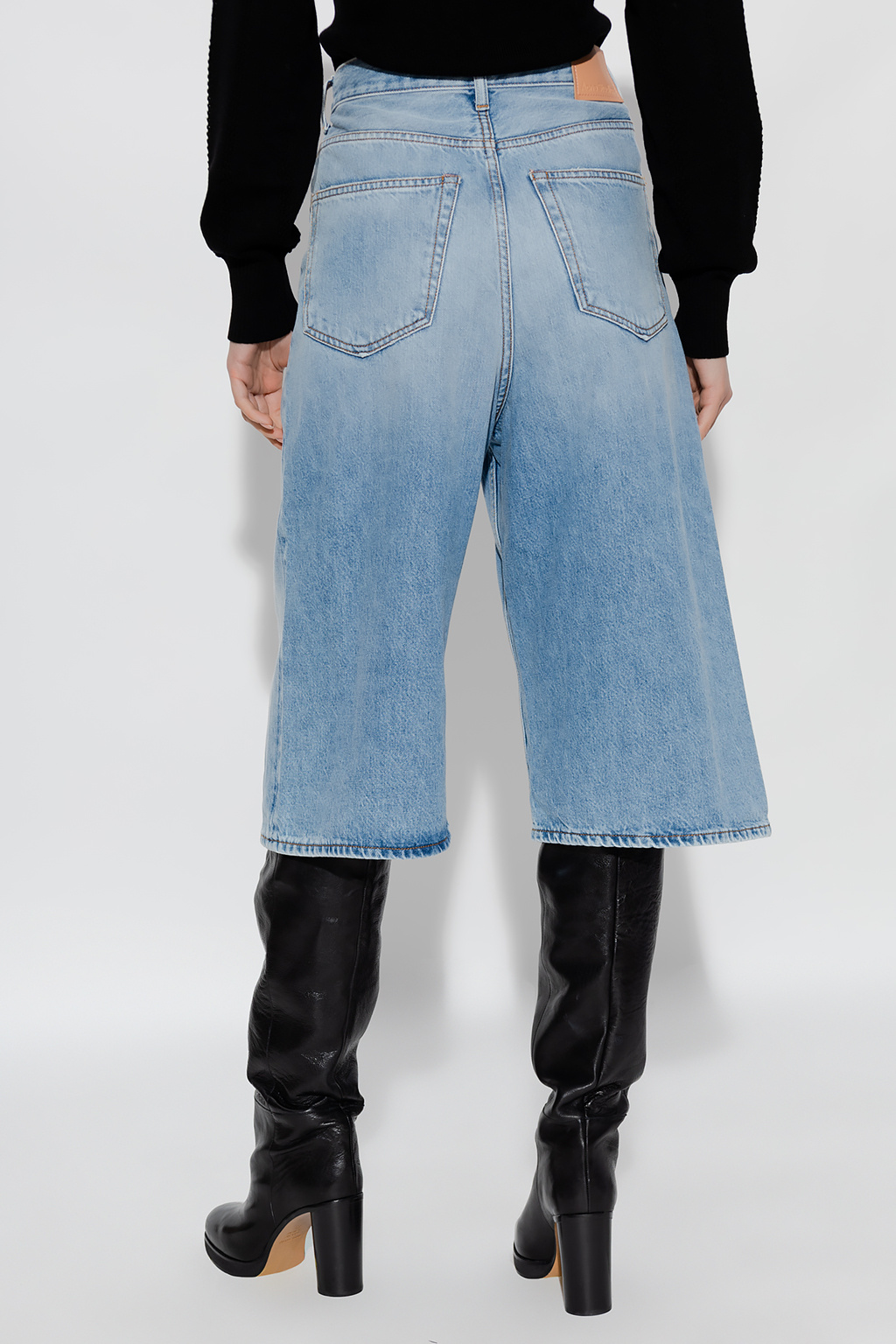 Acne Studios empire-line jeans with wide legs