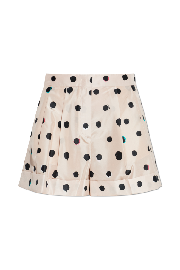 Silk shorts od Fendi