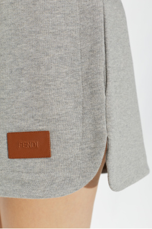 Fendi Logo shorts