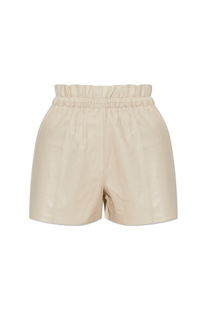 Shorts de cuero `Fran`