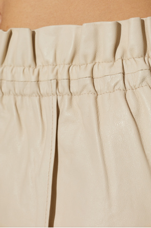 AllSaints 'Fran' leather shorts
