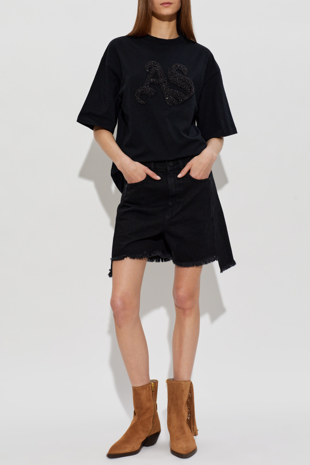 AllSaints Shorts vaqueros "Frankie"