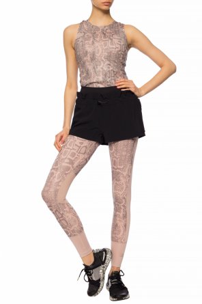 Two-layered shorts with logo, zdjęcie 2 Two-layered shorts with logo od ADIDAS by Stella McCartney