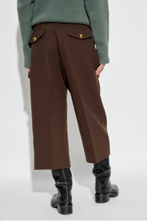 Ami Alexandre Mattiussi Wool Trousers