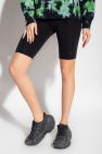 Womens Cozy Fleece Maternity Lounge Shorts Short leggings