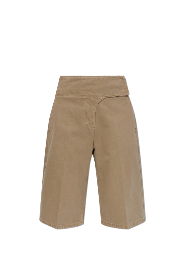 Loose-fit denim shorts od Ami Alexandre Mattiussi