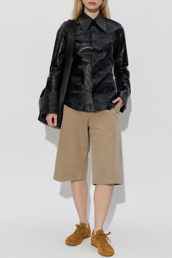 Ami Alexandre Mattiussi Loose-fit denim shorts