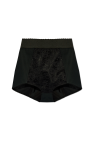 Dolce & Gabbana BLACK High-waisted shorts