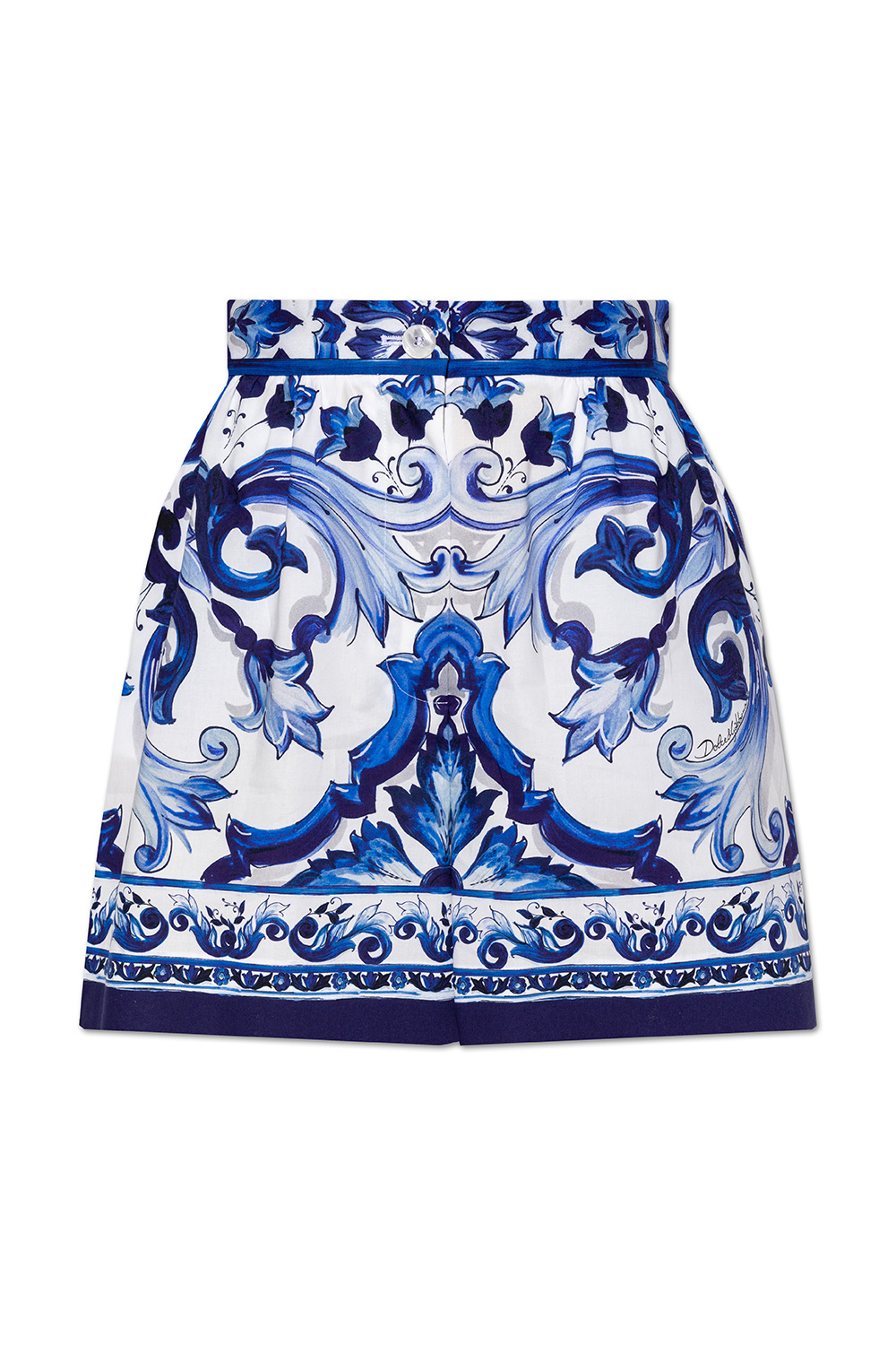 dolce logo-print & Gabbana Patterned shorts