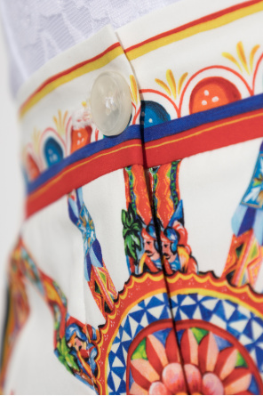 Dolce & Gabbana Calções com estampado 'Carretto'