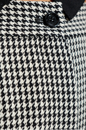 Dolce & Gabbana Houndstooth pattern shorts