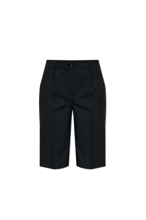 Pantalones cortos con raya