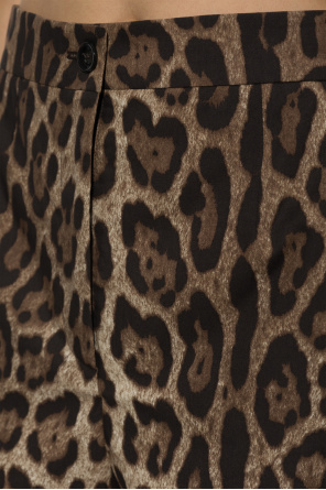Dolce & Gabbana Animal print shorts
