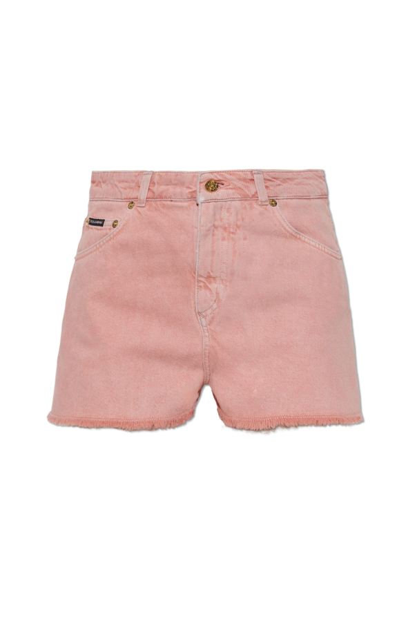 Denim shorts with vintage effect, zdjęcie 1 Denim shorts with vintage effect od Dolce & Gabbana