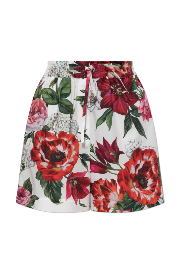Floral motif shorts od Dolce & Gabbana
