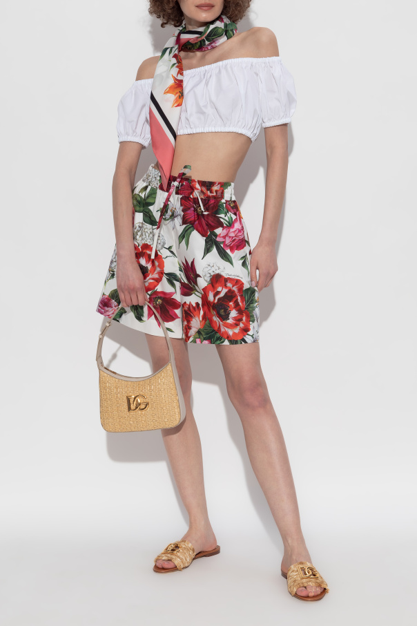 Dolce & Gabbana Shorts mit Blumenmuster