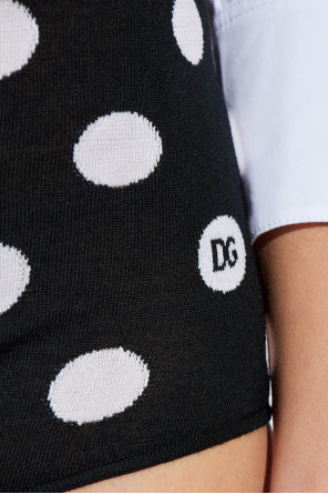 Dolce & Gabbana Polka Dot Patterned Shorts