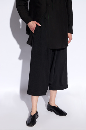Yohji Yamamoto Spodnie o luźnym kroju
