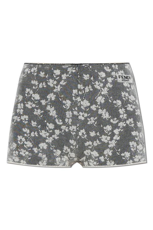 Floral print shorts, zdjęcie 1 Floral print shorts od Fendi