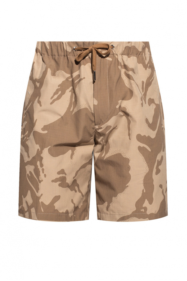 Moncler Camo print shorts